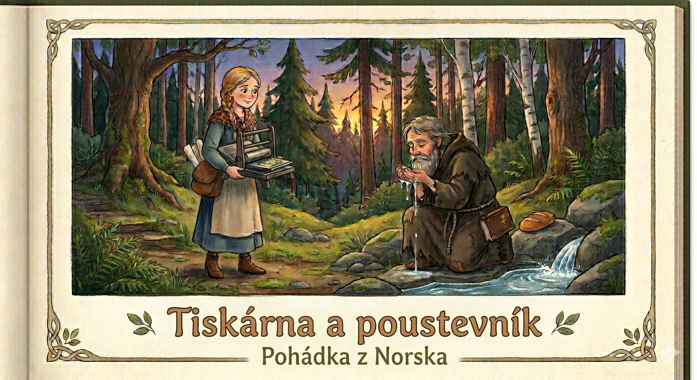 Tiskárna a poustevník