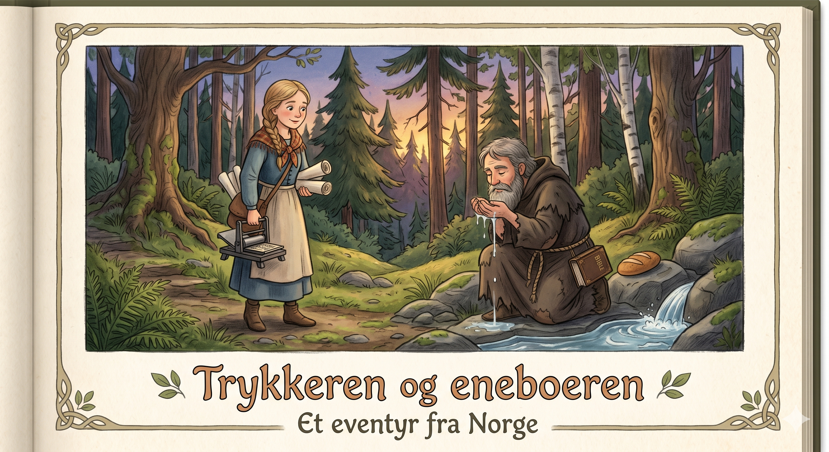 Pengetrykkmaskinen og eneboeren