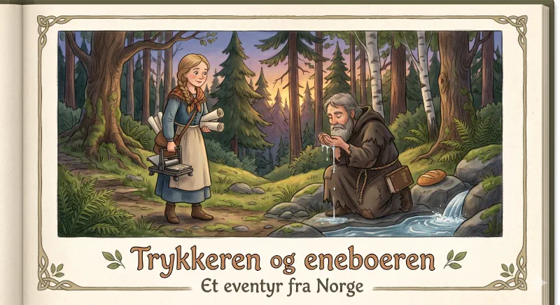 Pengetrykkmaskinen og eneboeren – Kapittel 2: Hjem